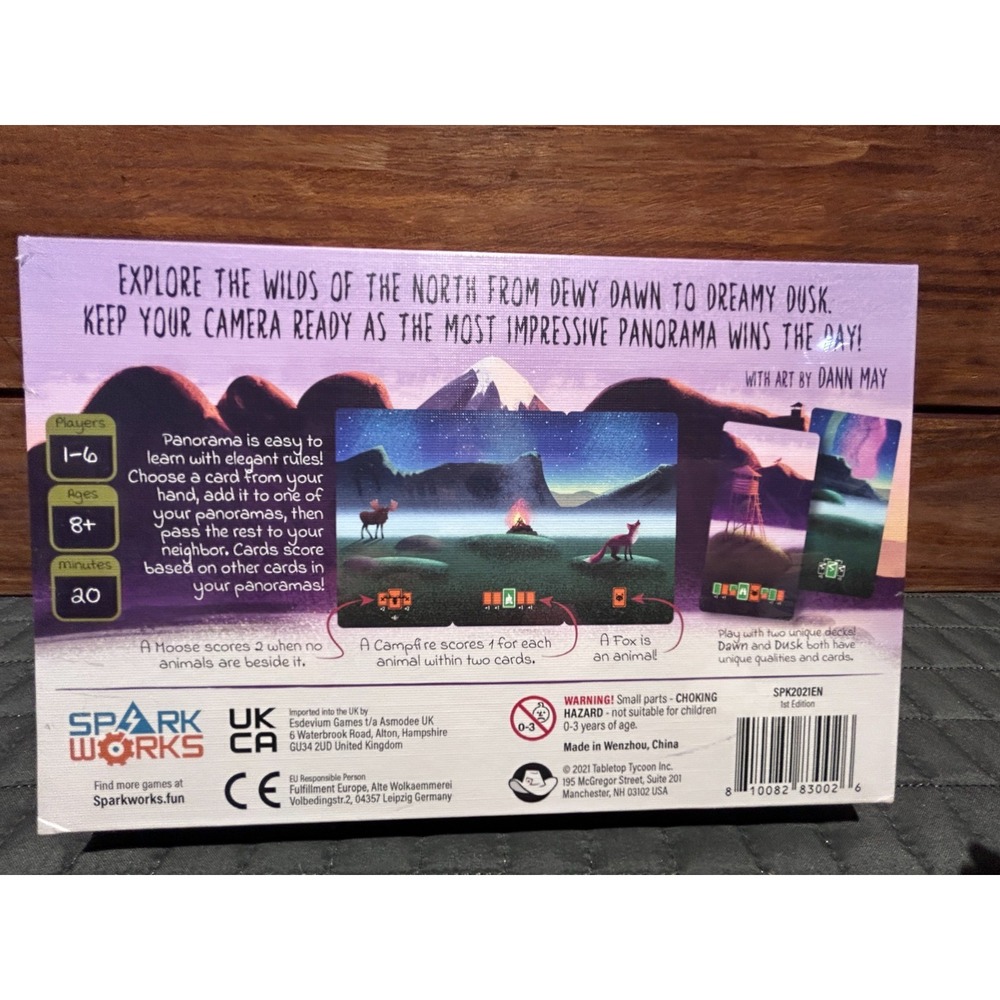 Panorama 2021 Spark Works Board game New In Box 1-6 Players Ages 8+ 20 Min game - Picture 2 of 7
